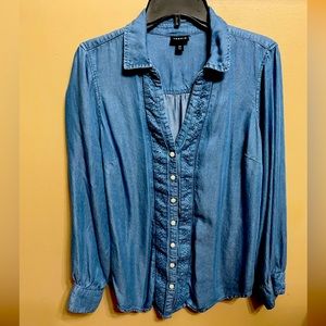 Torrid soft denim shirt